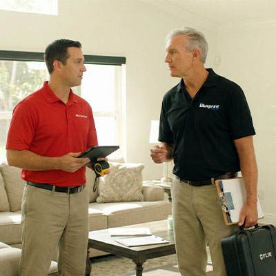 We handle the insurance company